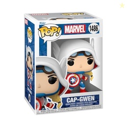 Funko Pop! Marvel: Spider-Gwen - Cap-Gwen - Marvel Comics - Collectabl