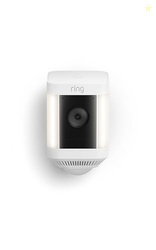 Ring Spotlight Cam Plus, Solar | Two-Way Talk, Color Night Vision, and