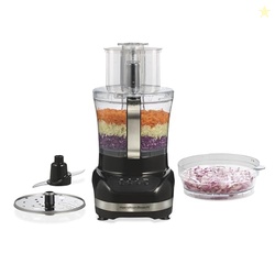 Hamilton Beach Big Mouth Duo Plus 12 Cup Food Processor & Vegetable Ch