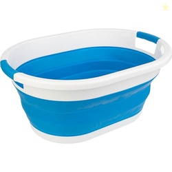 Collapsible Laundry Basket - 39L (10.3-Gallon) Portable Sink - Multipu