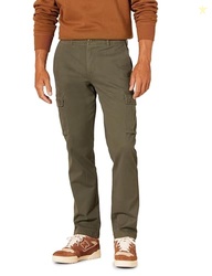 Amazon Essentials Men's Slim-Fit Stretch Cotton Twill Cargo Pants (Ava