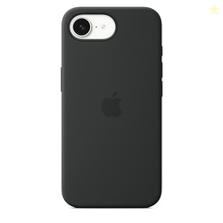Apple iPhone 16e Silicone Case  Black 