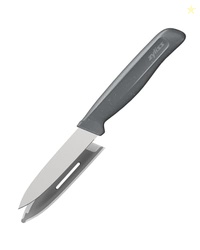 Zyliss Paring Knife  Sharp German Stainless Steel Blade with Sustainab
