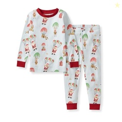 Burt's Bees Baby Baby Girls Pajamas, 2-Piece Tee and Pant PJ Set, 100%