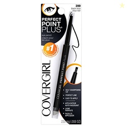 COVERGIRL Perfect Point PLUS Eyeliner, One Pencil, Black Onyx Color, S