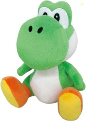 Little Buddy Super Mario All Star Collection 1416 Yoshi Stuffed Plush,