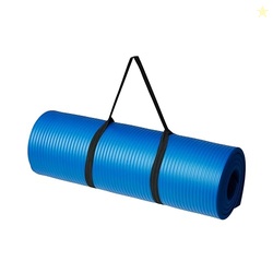 Amazon Basics 1/2 Inch Extra Thick Exercise Yoga Mat with Carrying Str