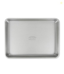 USA Pan Bakeware Nonstick Quarter Sheet Pan, Baking Sheet Aluminized S
