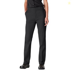 Dickies Women's Flex Original Fit Work Pants, Black V1, 16 Regular