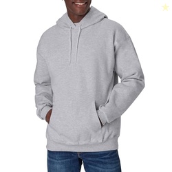 Hanes Men's Ultimate Cotton Heavyweight Pullover Hoodie Sweatshirt, Li
