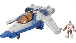 Fisher-Price Imaginext Spaceship Toy Disney and Pixar Lightyear Lights