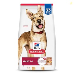 Hill's Science Diet Adult 1-6 Dry Dog Food, Lamb Meal & Brown Rice, 33