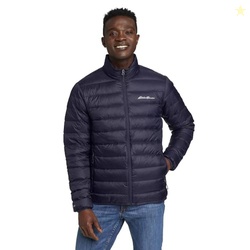 Eddie Bauer Men's CirrusLite Down Jacket, Atlantic Recycled, X-Large