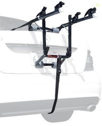 Allen Sports Deluxe 2-Bike Trunk Mount Rack, Model 102DB, Black/ Silve