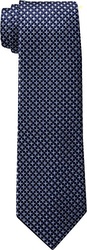 Tommy Hilfiger Men's Navy Ties, Micro Navy II, One Size