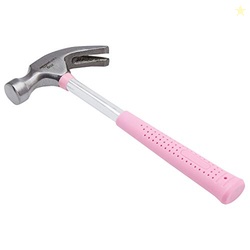 Amazon Basics 8 oz Claw Hammer with Shock Reduction, No-Slip Rubber Gr