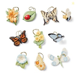 Lenox 894959 Butterfly Meadow 10-Piece Ornament Set