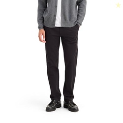 Dockers Men's Ultimate Chino Slim Fit with Smart 360 Flex, Black, 34W 