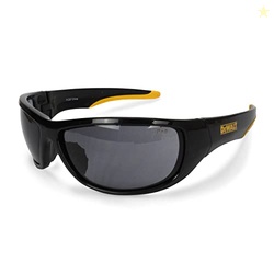 DEWALT DPG94-2C Dominator Z87+ Safety Glasses  Black Full Frame & Smok