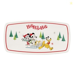 Lenox Serveware, Disney Holiday Hors Doeuvres Tray, Food Tray, 13.75 x