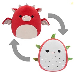 Squishmallows Original FlipAMallows 12in Dragonfruit and Dragon Flippa