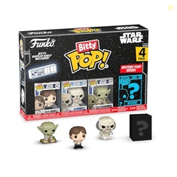 Funko Pop Bitty: Star Wars - Han Solo, Wampa, Dagobah Yoda, & Mystery 