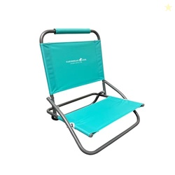 Caribbean Joe Folding Beach Chair, 1 Position Lightweight and Portable