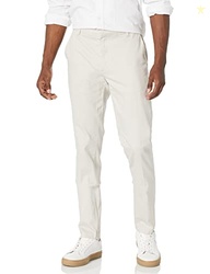 Amazon Essentials Men's Slim-Fit Wrinkle-Resistant Flat-Front Stretch 