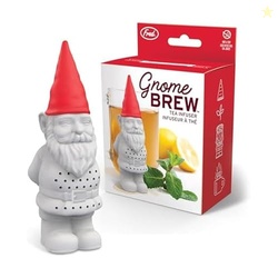 Genuine Fred GNOME BREW Tea Infuser, Cute Garden Gnome Design- For Loo