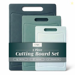 COOK WITH COLOR Non-Slip Cutting Board Set  Kitchen Essentials with Ea