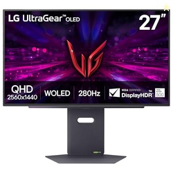 LG 27GX700A-B 27-inch Ultragear QHD (2560 x 1440) OLED Gaming Monitor,