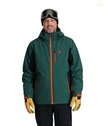 Spyder Mens Vertex Jacket Cypress Green Small