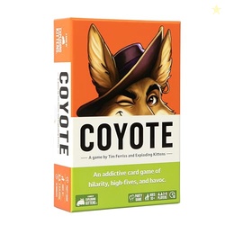 Exploding Kittens Coyote Created by Tim Ferriss | Perfect for Family F
