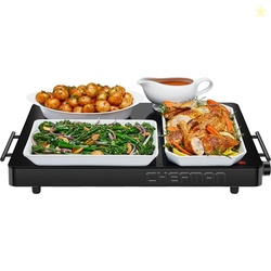 Chefman Electric Warming Tray with Adjustable Temperature Control, Per