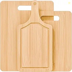 Bamboo Cutting Board Set of 3