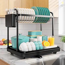 Sakugi 2-Tier Dish Drying Rack