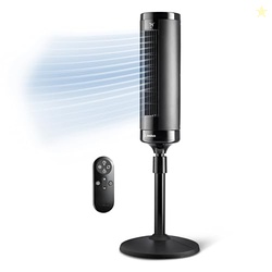 Lasko Elevation Tower Fan with Remote - Adjustable Height from 42" to 