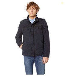 Levi's Men's Washed Cotton Two Pocket Military Jacket (Standard and Bi