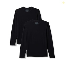 Amazon Essentials Men's Long Sleeve Super Soft Modal Undershirt, Pack 