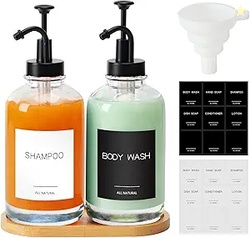 Glass Soap Dispenser with Pump