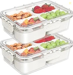 Small Snackle Box Container,  2 Pack