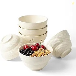 Ceramic Cereal Bowls Set of 6