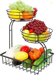 3 Tier Countertop Fruit Vegetable Basket
