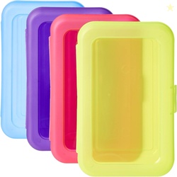 4-Pack Large Pencil Cases