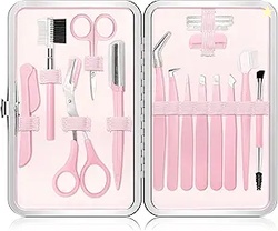 Eyebrow Kit, 17 in 1 Tweezers for Women 