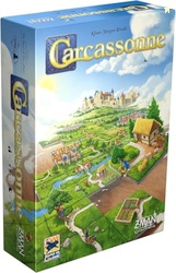 Carcassonne Board Game - Classic Tile Placement Strategy, Medieval Adv