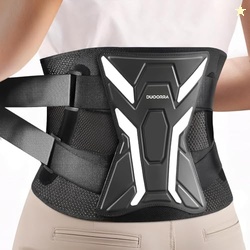 Duoorra Back Brace for Men & Women Lower Back Pain Relief, Sciatica Pa