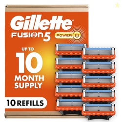 Gillette Fusion5 Power 5-Blade Razor Blade Refills for Men with Precis