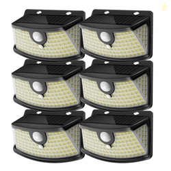 Aootek New Solar Motion Sensor Lights 120 LEDs with Lights Reflector,2
