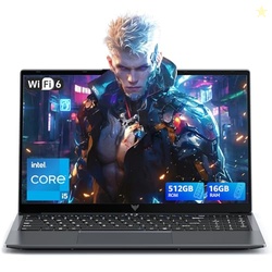 Laptop with Windows 11,15.6 inch Laptop Computer with Intel 12-Core i5